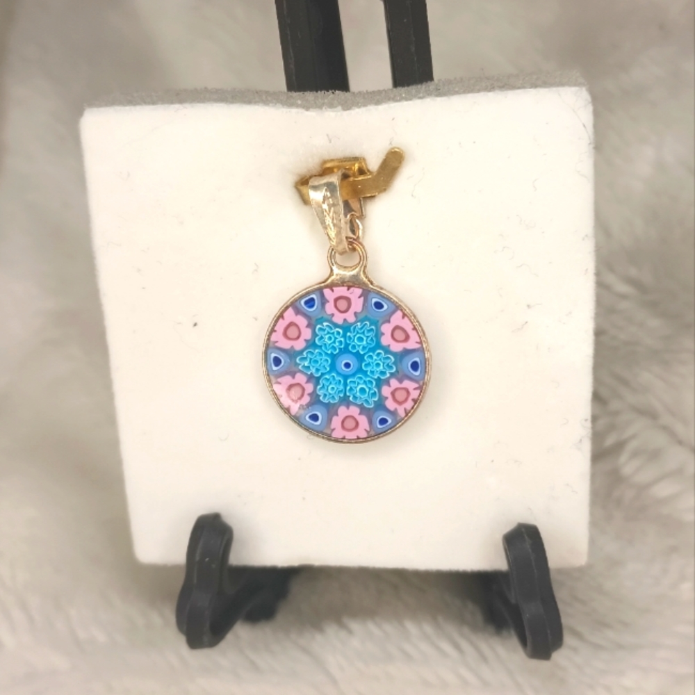 Hand blown Murano Venetian Glass Pendant